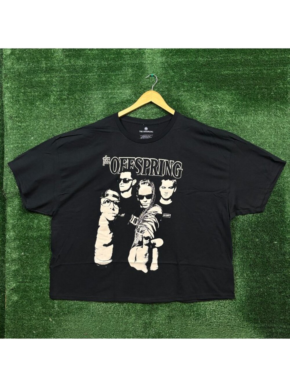 The Offspring Vintage Style Black and White T-Shirt Size 3XL